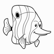 Coloring book (fish) N5