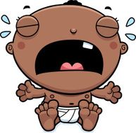 Cartoon Baby Boy Crying N5