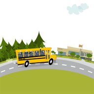 school bus N71