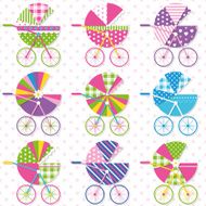 baby stroller collection pattern