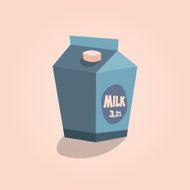 Detailed Icon Carton of milk