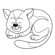 Coloring book (cat) N25