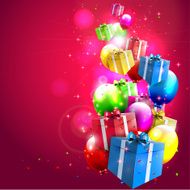 Modern birthday background N6