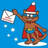 Tomcat merry Christmas