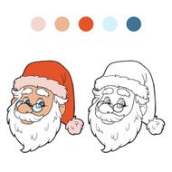 Coloring book (Santa Claus) N5