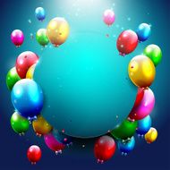 Modern birthday greeting card N4