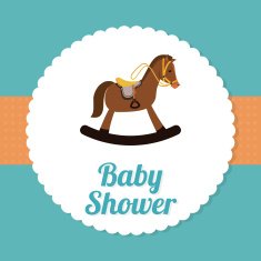 Baby shower design N333