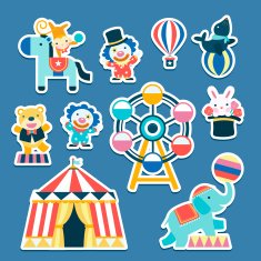 lovely circus collection set