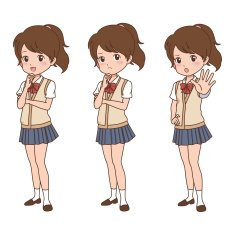 girl pose N73