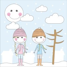 Winter Cartoons N3