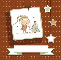 christmas card N25