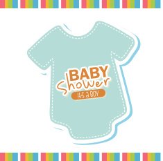 Baby shower design N348