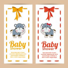 Baby shower design N349