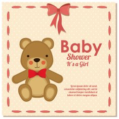 Baby shower design N358