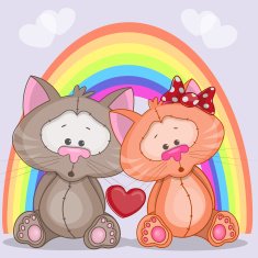 Lovers Cats N22