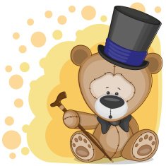 Bear in a hat N2