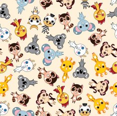 seamless animal pattern N11