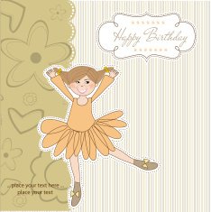 Birthday greeting card N30