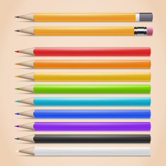 Colorful pencils N5