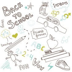 Back To School Doodles N6