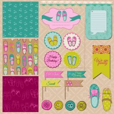 Scrapbook Design Elements N8