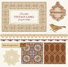 Persian Tiles and Birds