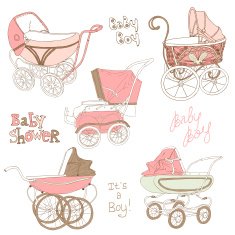 Baby Carriage Set N2