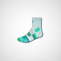 Abstract illustration on sock N137