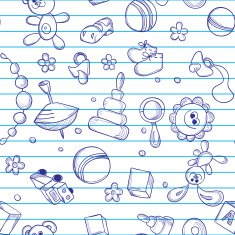 Seamless children background N4