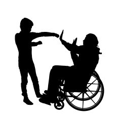 Vector silhouettes of family N57