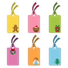 christmas gift tags N3