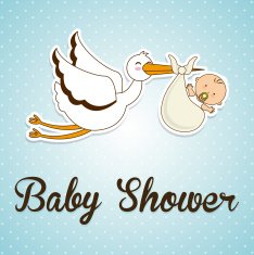 Baby shower design N361