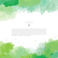 Vector watercolor template N93