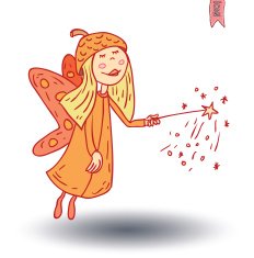 fairie angel vector illustration N10