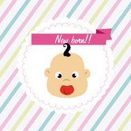 Baby shower design N374