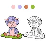 Coloring book (sheep) N11