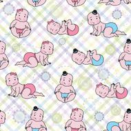 Background with babies