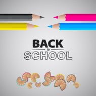 Welcome back to school Vector illustration Card design N13