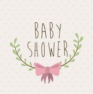 Baby shower design N383