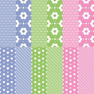 cute baby girl and boy pattern collection N5