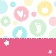 Baby shower background N2