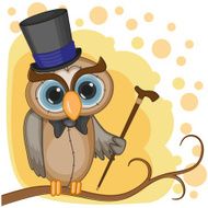 Owl in a hat N2