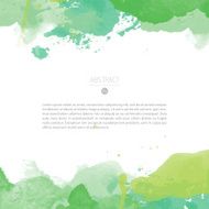 Vector watercolor template N106