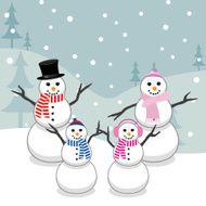 snowman family N8