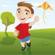 Child with kite N2