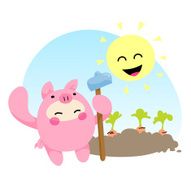 Garden time - Alternate