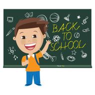 Back to school concept illustration N3