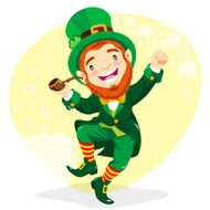 Leprechaun with Pipe