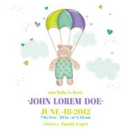 Baby Boy Arrival Card N5