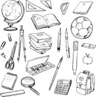 set of school objects N2